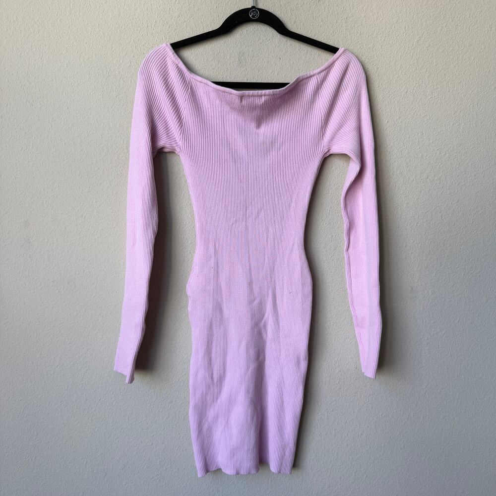 Lovers and Friends Hera Mini Dress in Lavender NWT NEW Size L - Picture 3 of 7